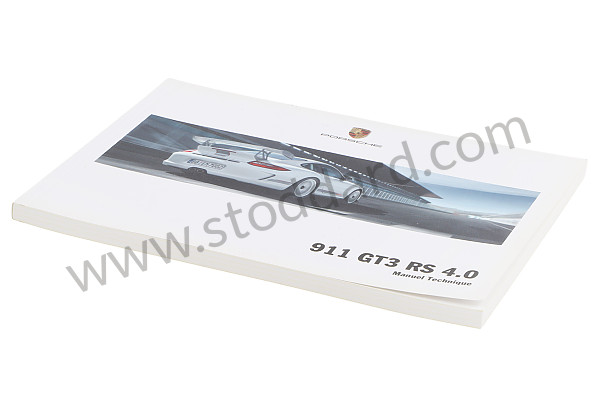 WKD99753011 - DRIVER-S MANUAL 911 GT3 RS for Porsche 